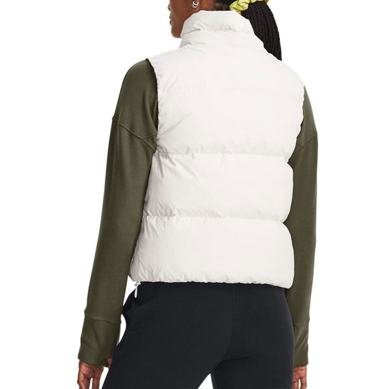 (WMNS) Under Armour ColdGear Infrared puffer Vest 'White' 1381660-112 - 4