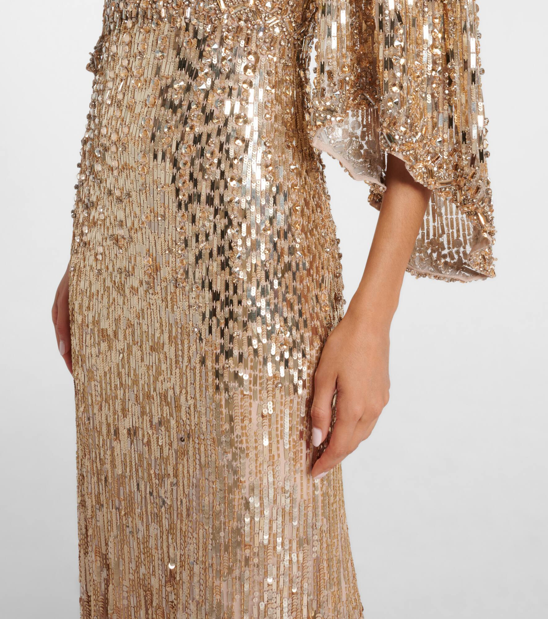 Ines sequined gown - 5