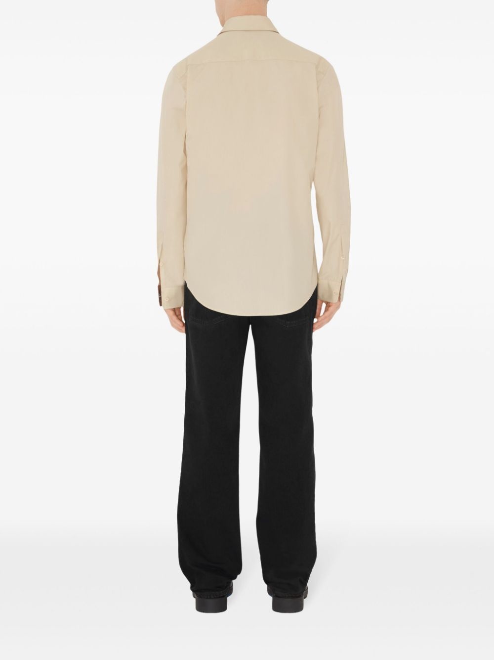 EKD-embroidered cotton shirt - 4