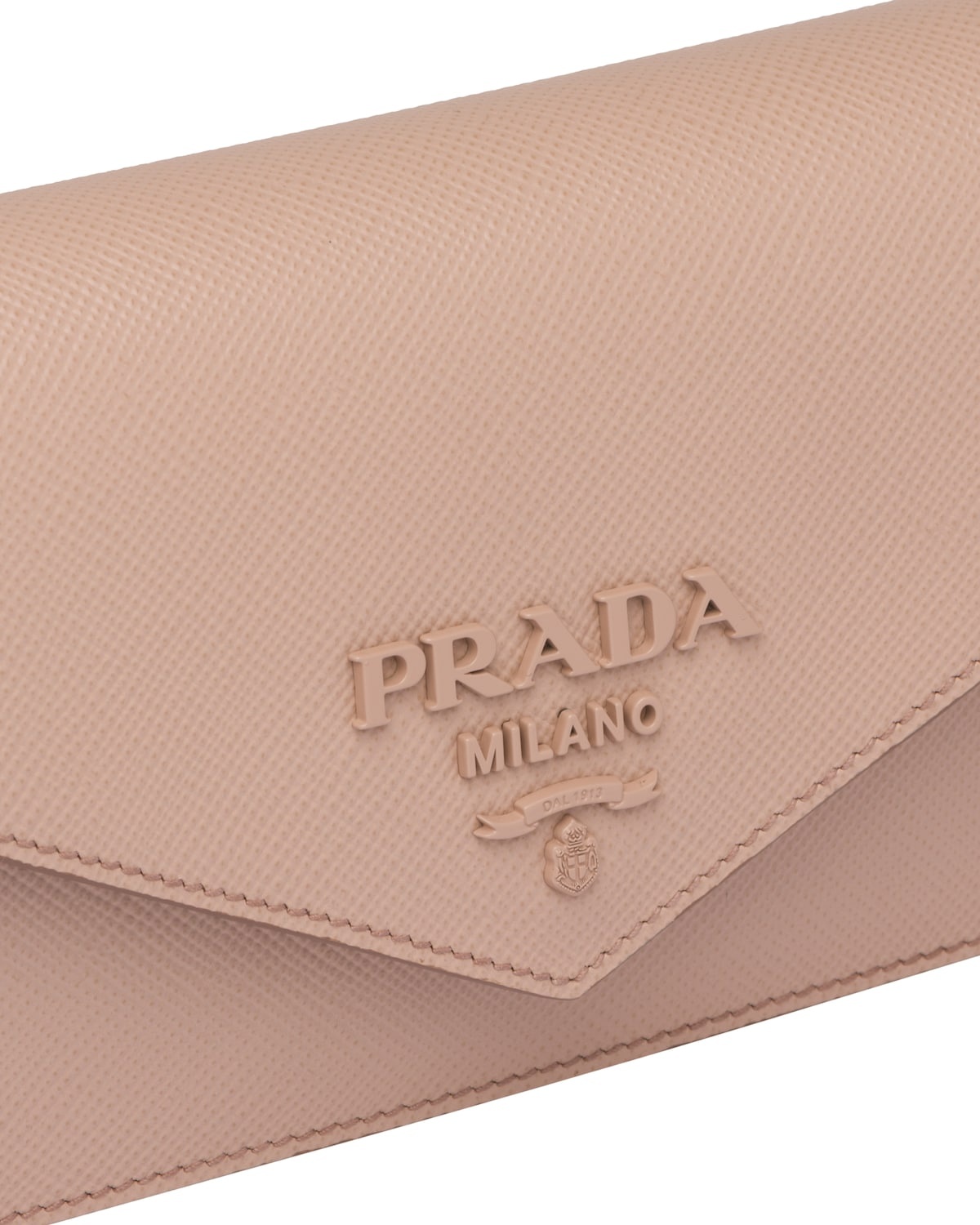 Prada Monochrome Saffiano leather clutch - 2