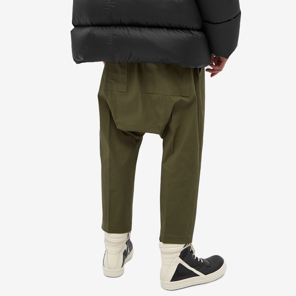 Rick Owens Drawstring Cropped Pant - 7