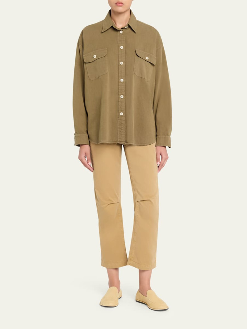 JAMIE HALLER The Big Shirt with Flap Pockets outlook