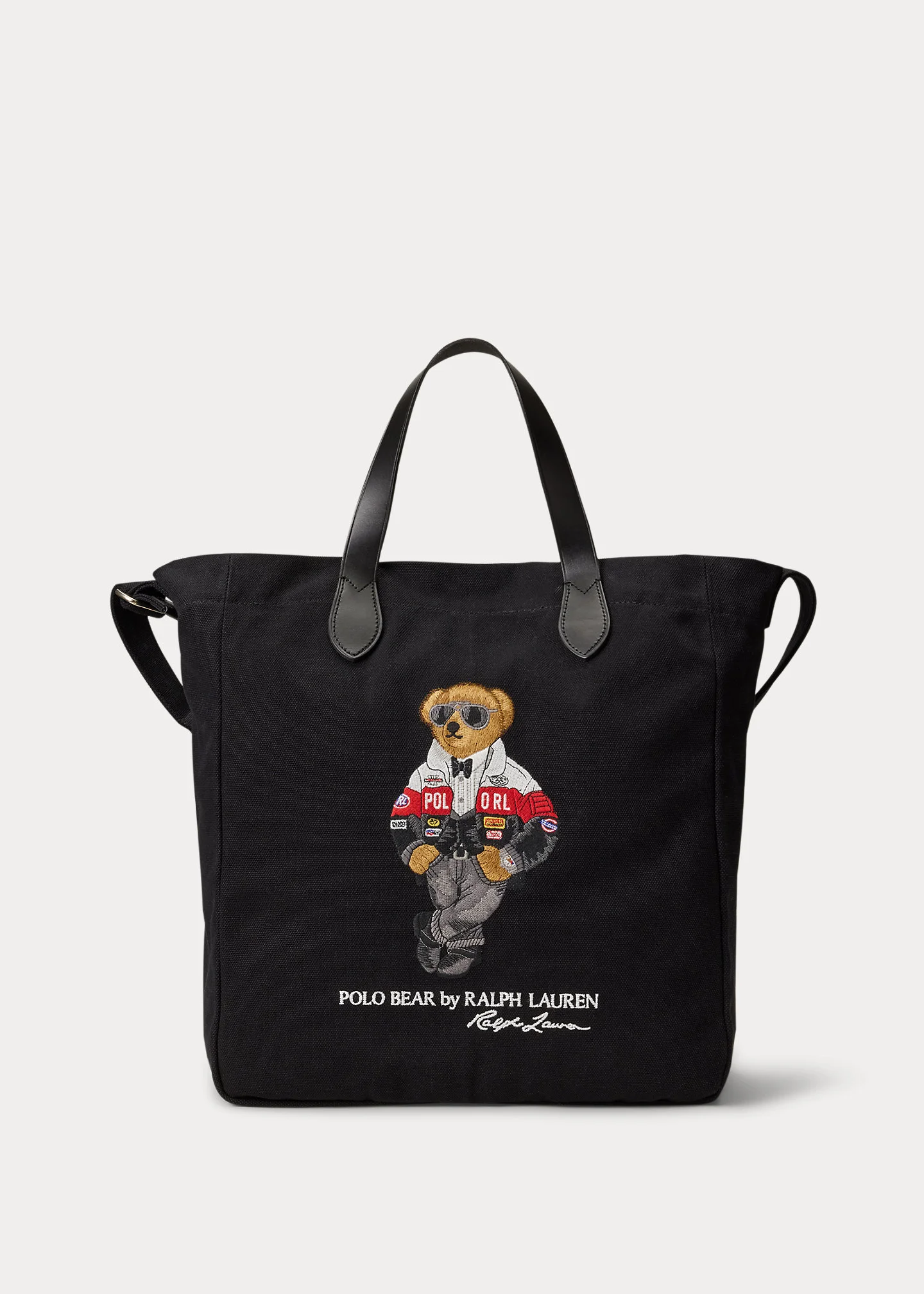 Polo Bear Canvas Shopper Tote - 1