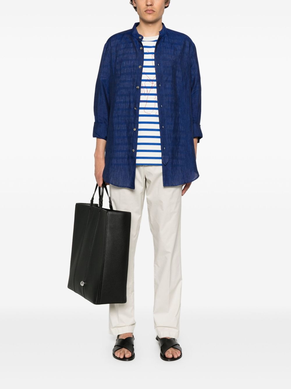 straight-leg trousers - 2