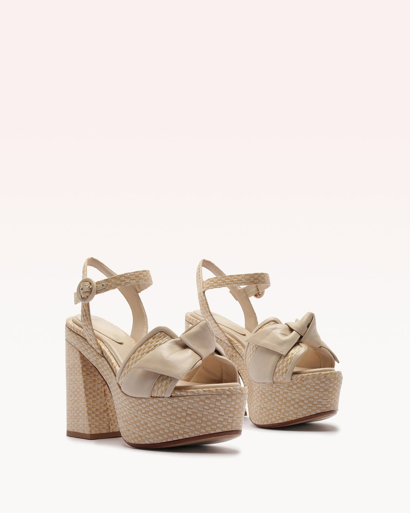 ALEXANDRE BIRMAN MAXI CLARITA PADDED RAFFIA 120 SHELL outlook