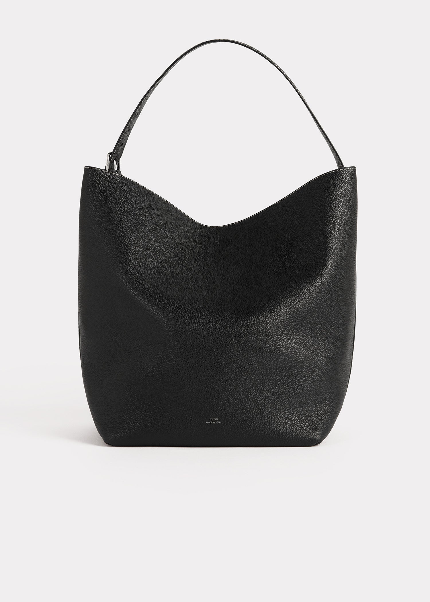 Belted tote black grain - 1