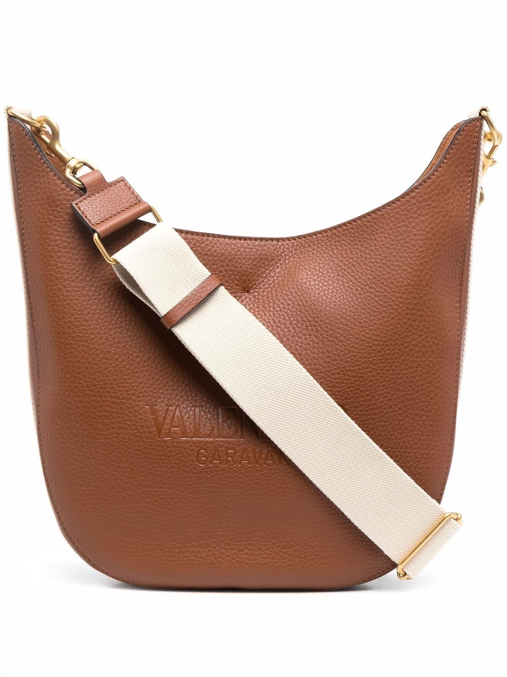 Identity leather shoulder bag - 1