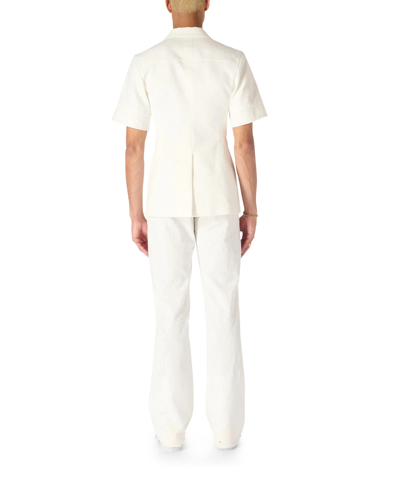 Short Sleeve Safari Jacket | Casablanca Paris - 3