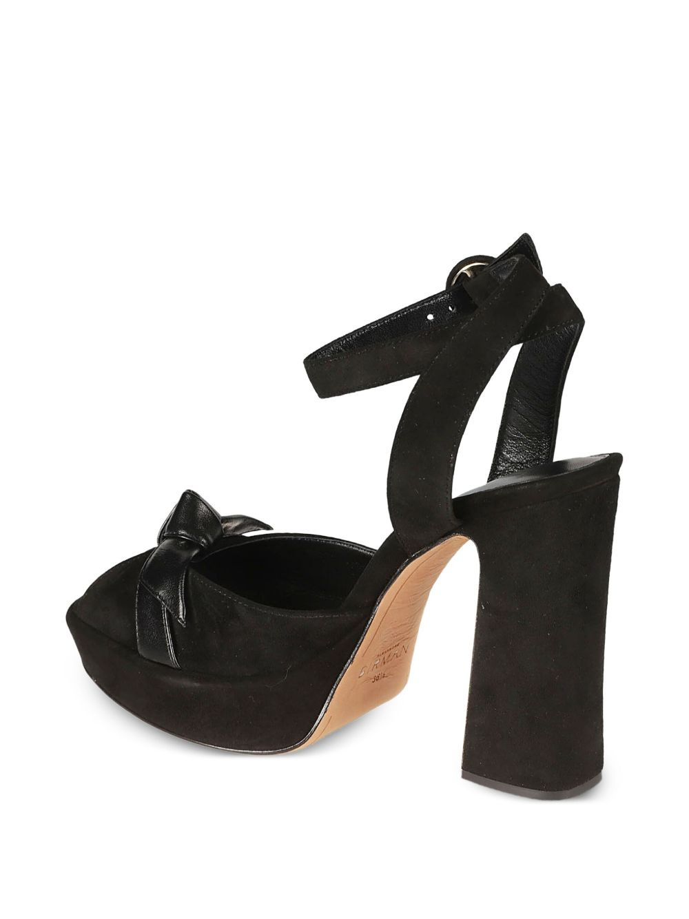 120mm bow-detail platform sandals - 4