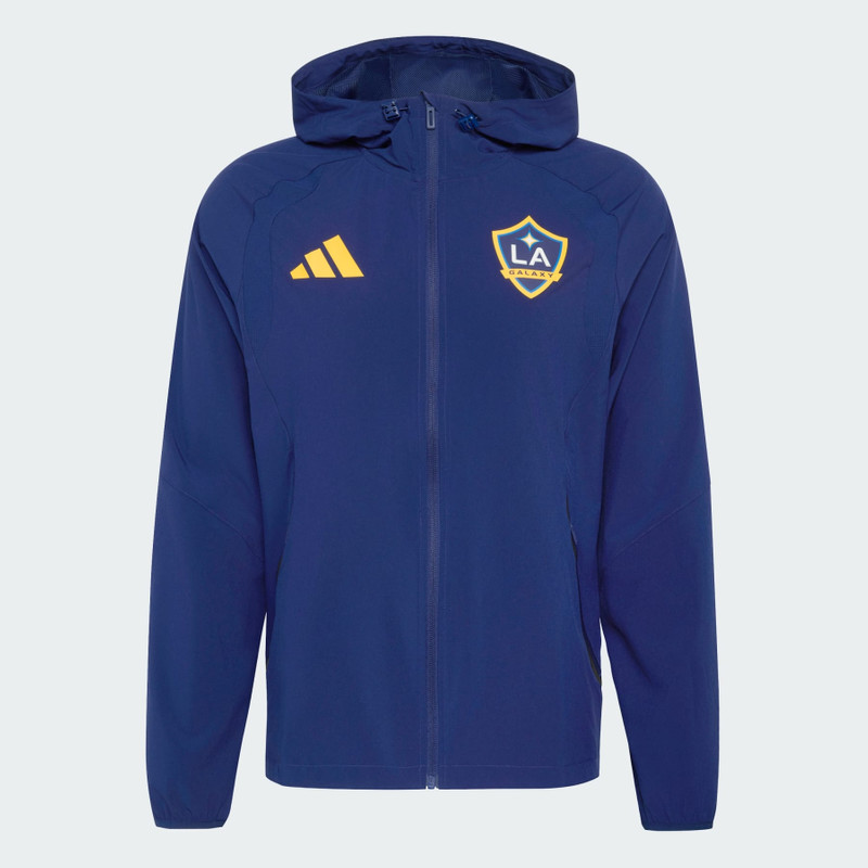 LA Galaxy Tiro Travel Ful Zip Windbreaker 1