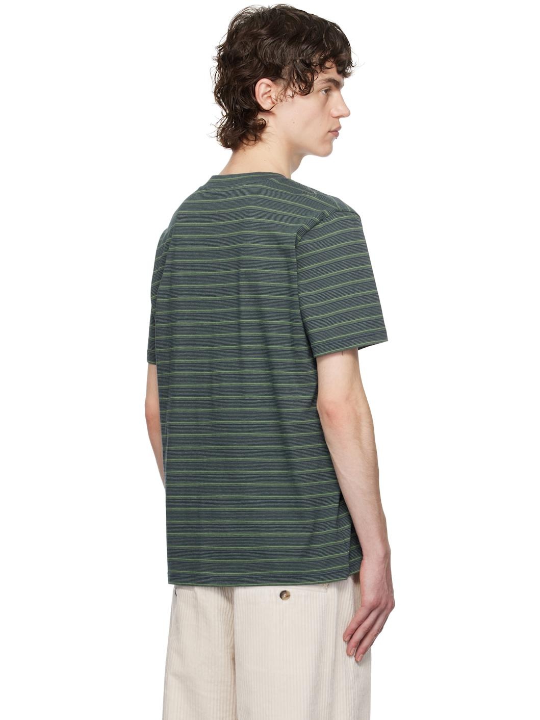 Blue & Green Aymeric T-shirt - 3
