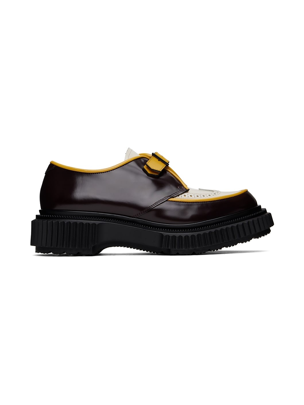 Burgundy & Yellow Type 198 Derbys - 1