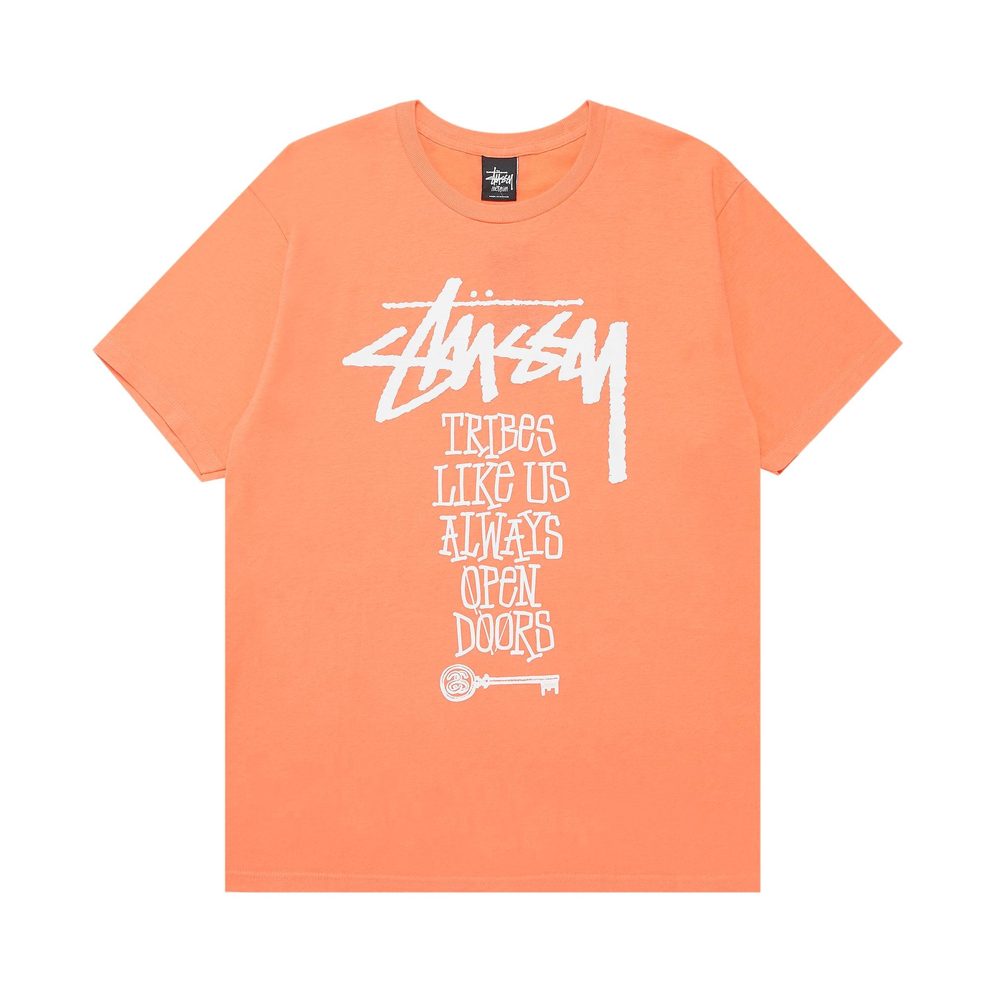 Stussy Tribes Like Us Tee 'Pale Red' - 1