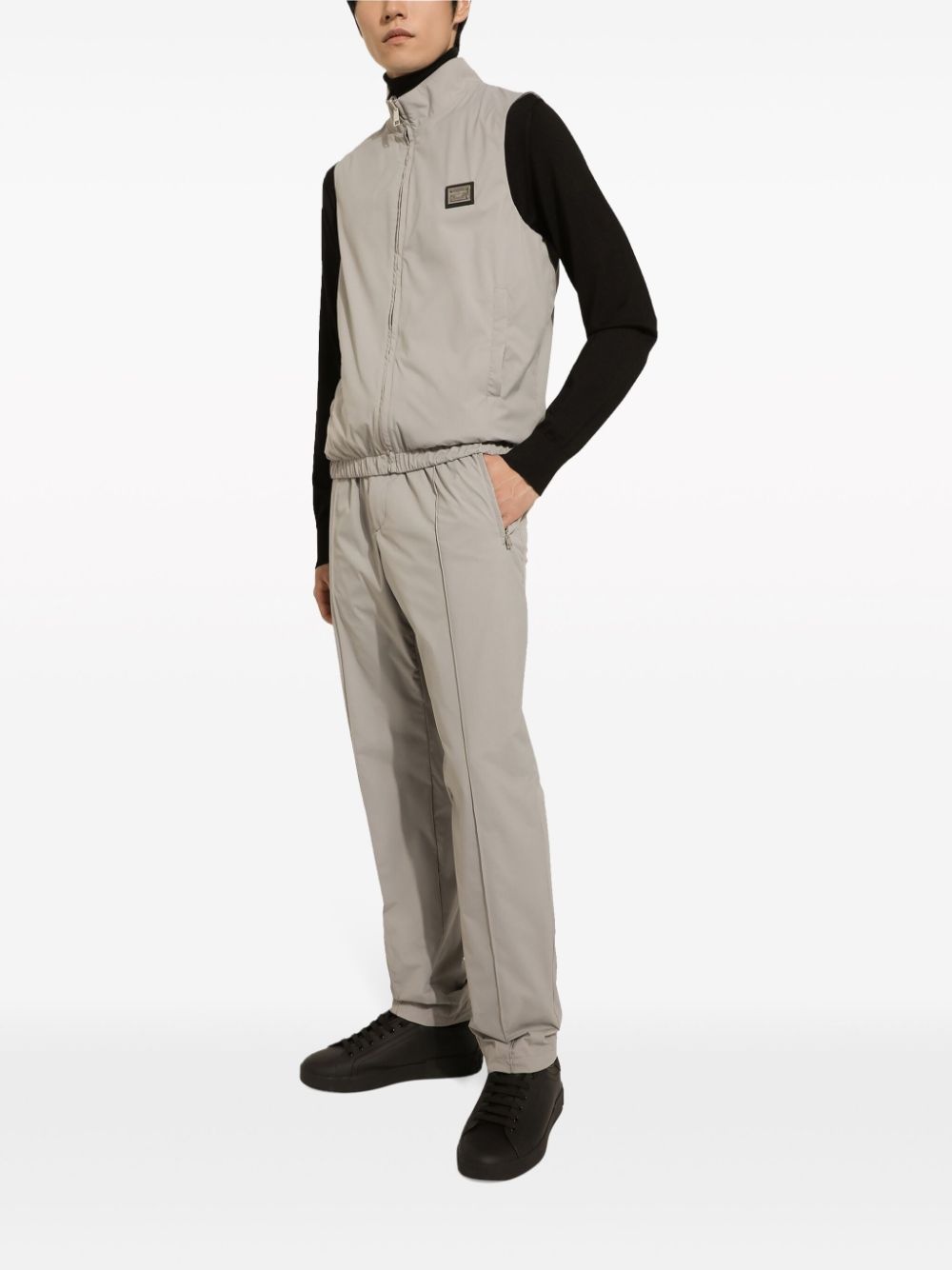 logo-plaque reversible gilet - 2