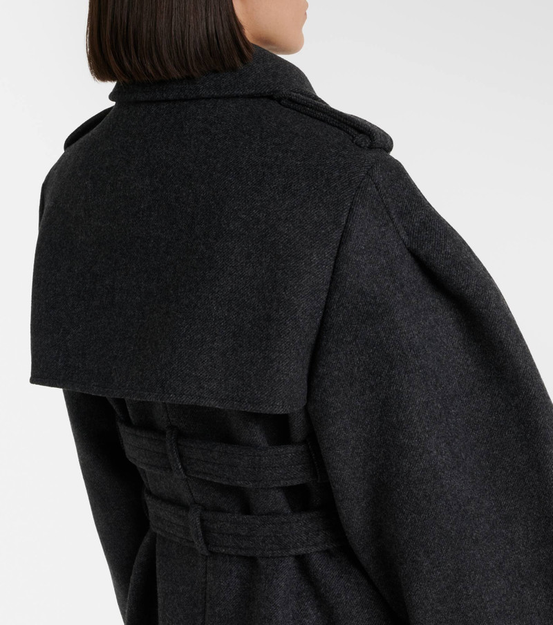 Belted wool and cashmere-blend coat 7