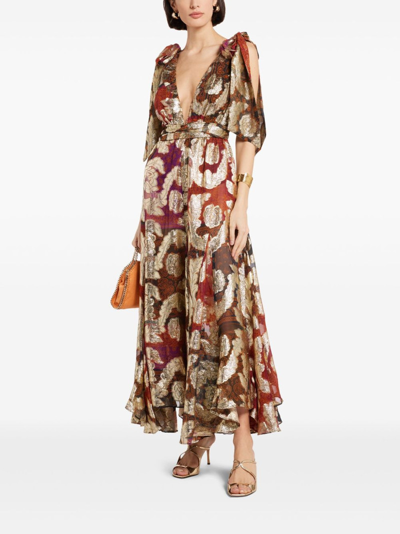FARM RIO abstract-pattern print maxi dress outlook