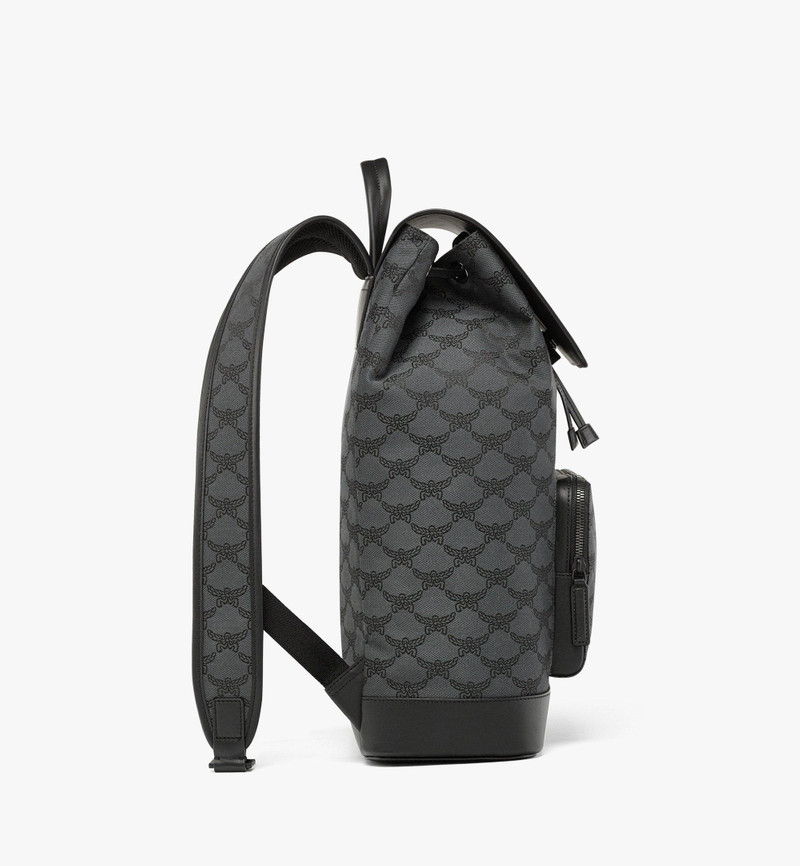 Himmel Drawstring Backpack in Lauretos Jacquard 3