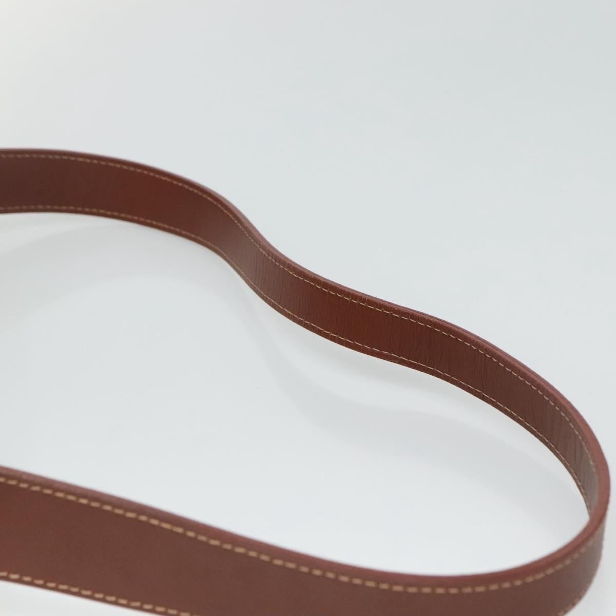 Burberry Nova Check Shoulder Bag Pvc Leather Beige Brown - 8