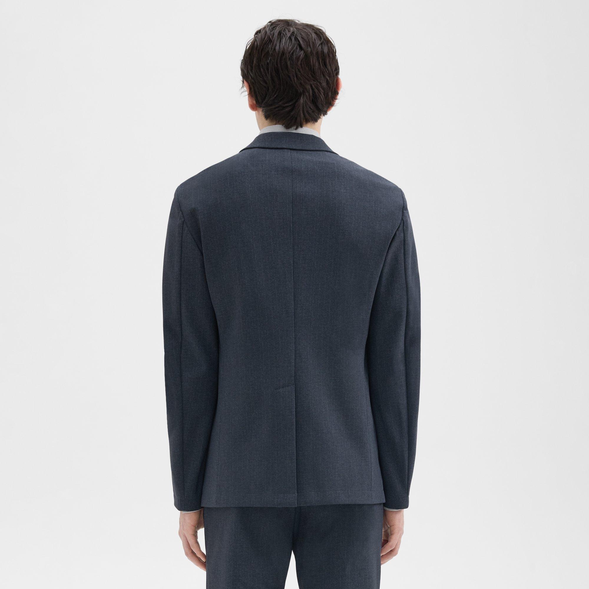 Clinton Blazer in Herringbone Precision Ponte - 4