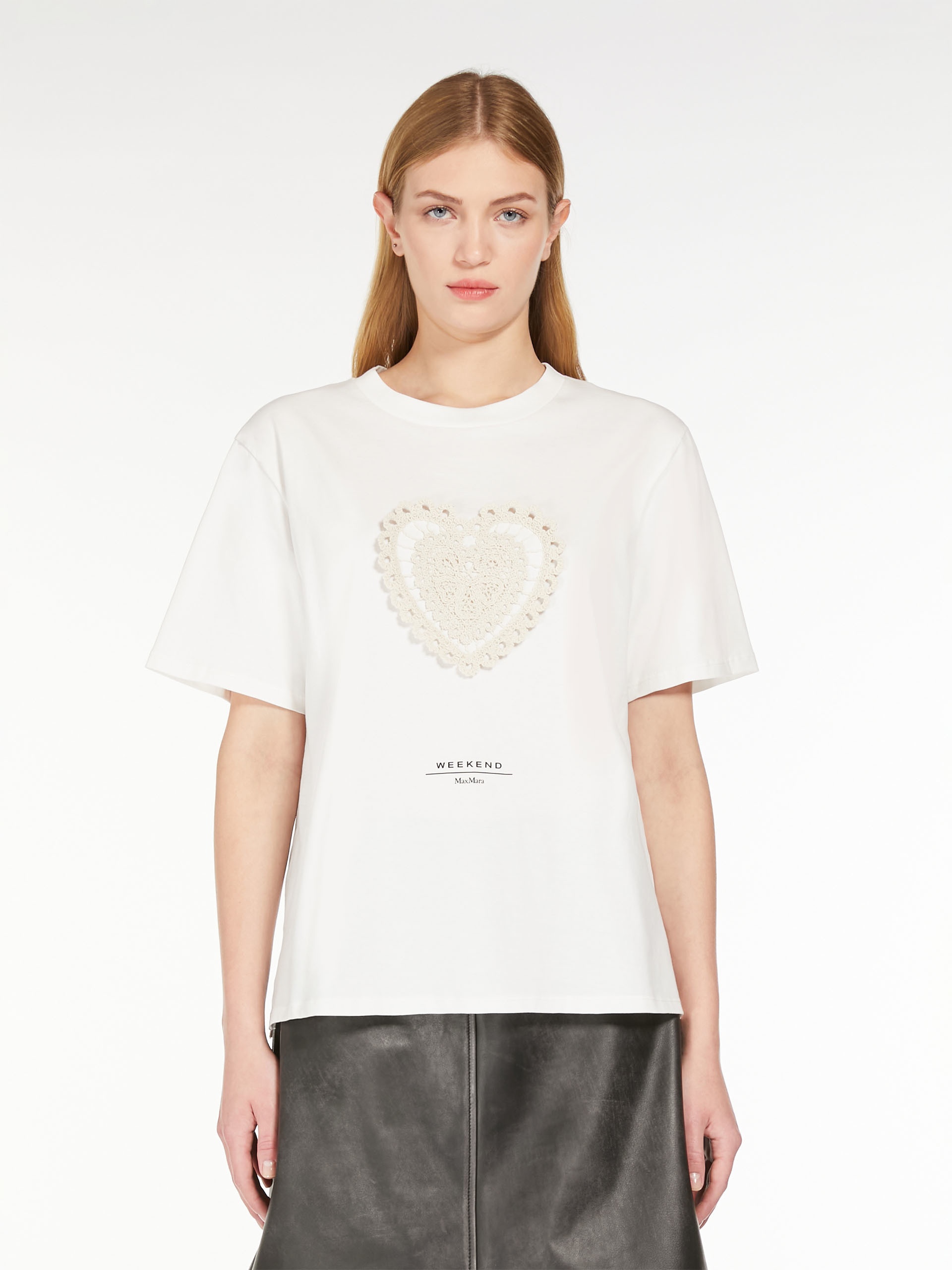 BARBANO Cotton T-shirt with embroidered lettering detail - 3
