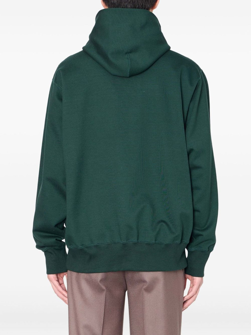 Kolor dragon-print hoodie outlook