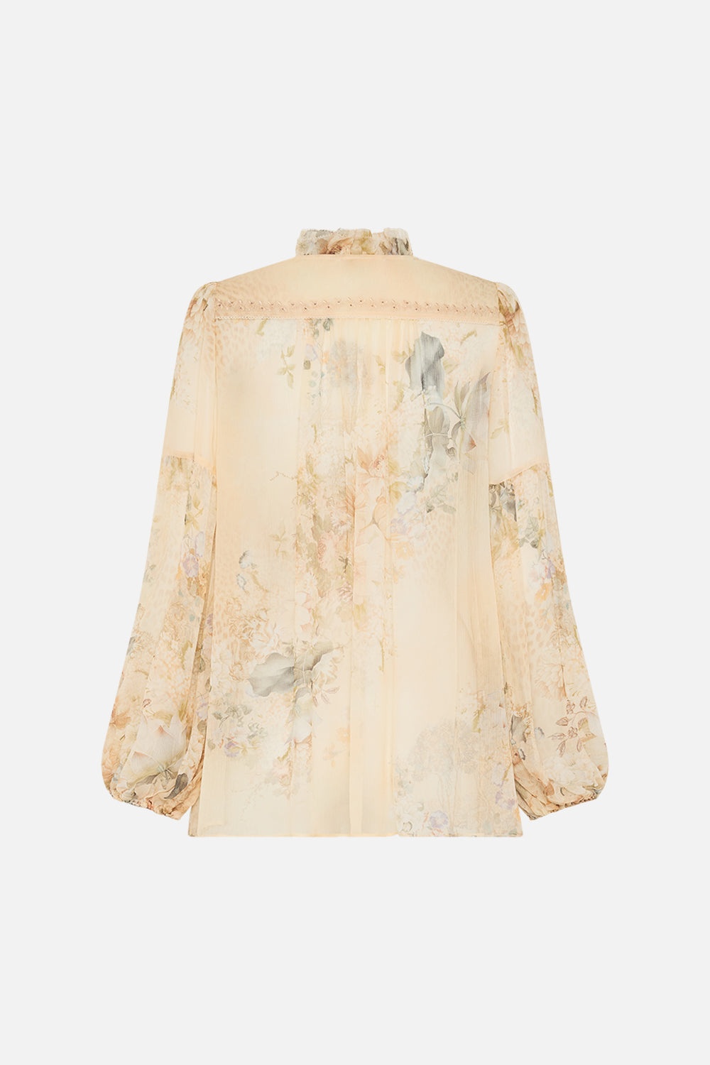 FRILL COLLARED BLOUSE - 7