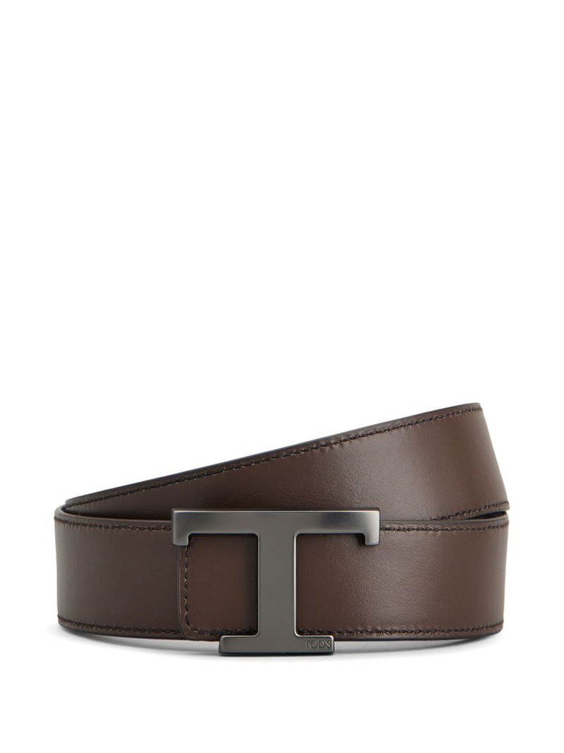 logo-buckle belt 1