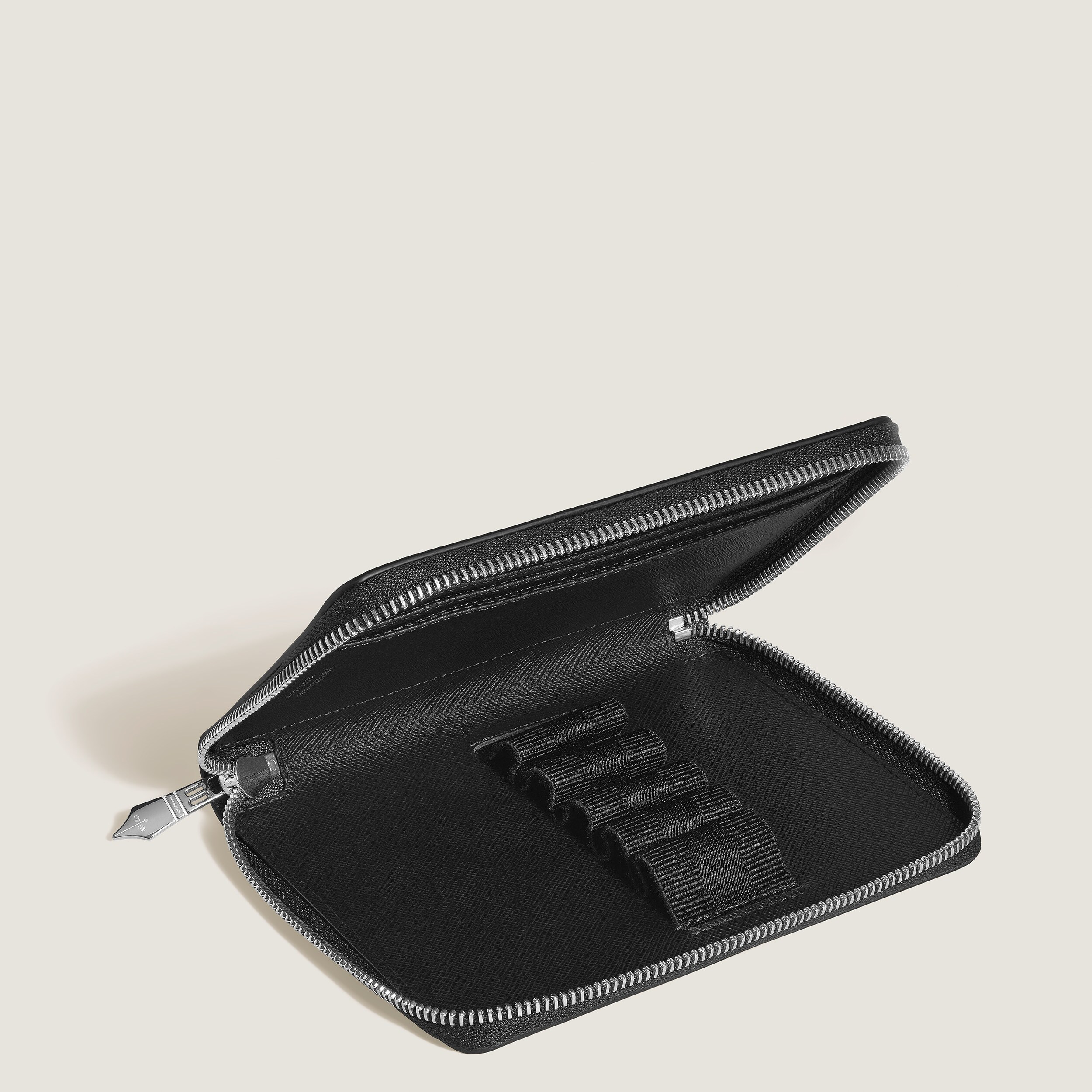 SARTORIAL 5 PEN POUCH WITH ZIP - 3