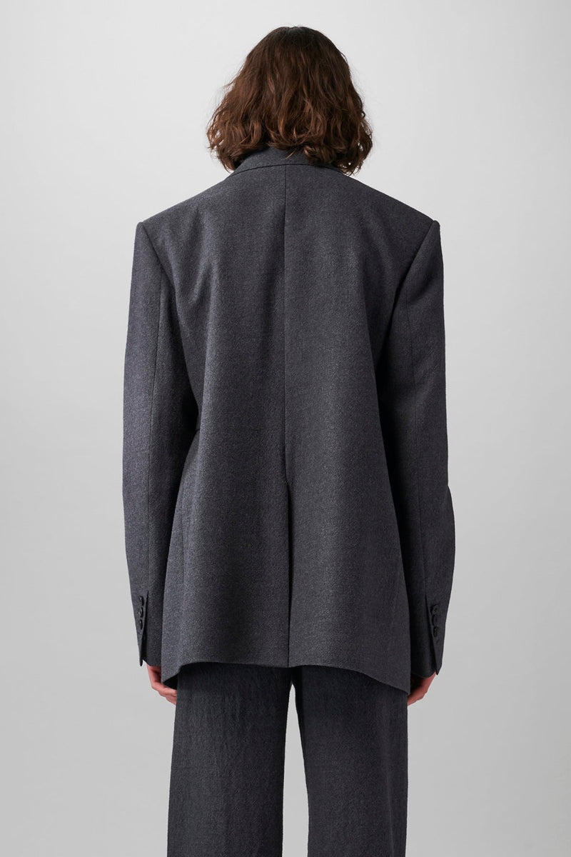 Den Slouchy Jacket Brushed Wool - 3