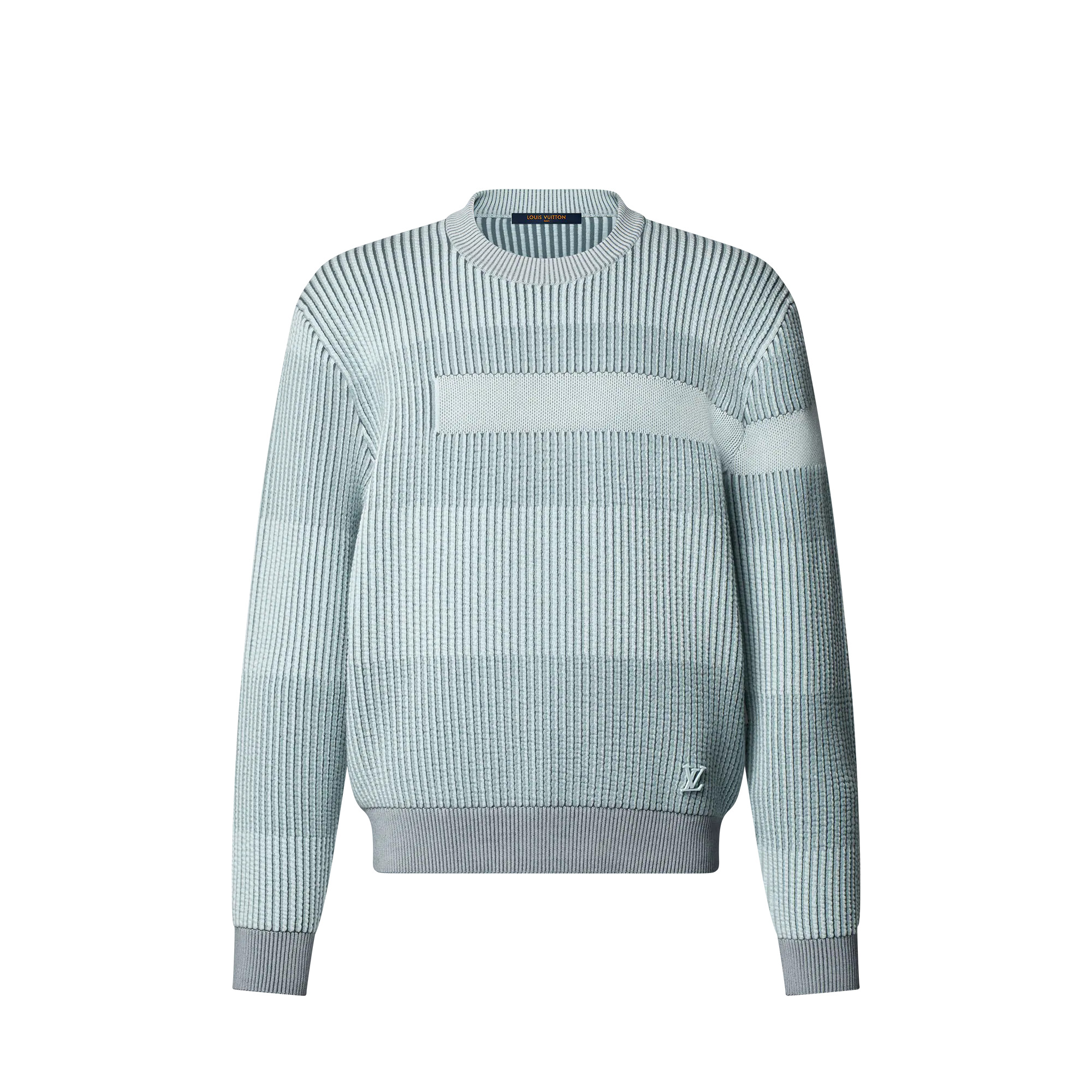 LV x Park Seo-Bo Jacquard Cotton Crewneck - 1