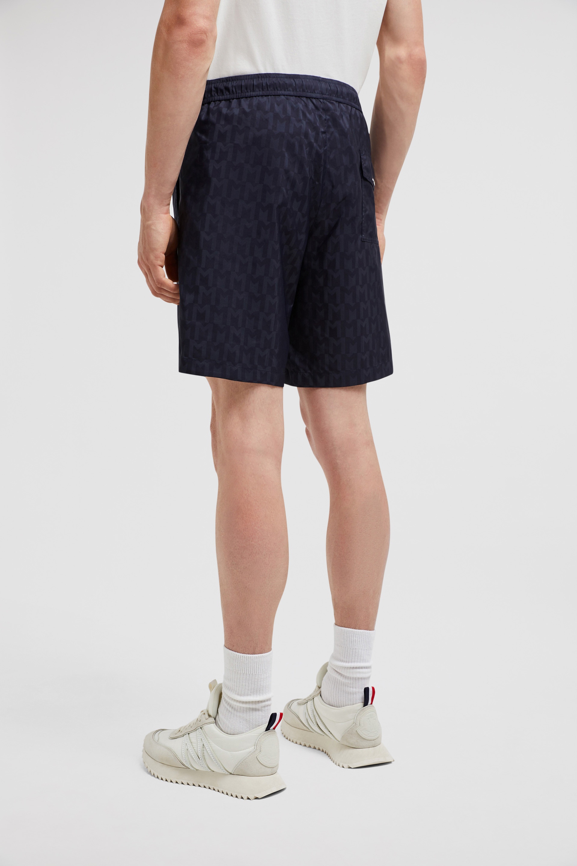 Monogram Print Swim Shorts - 5