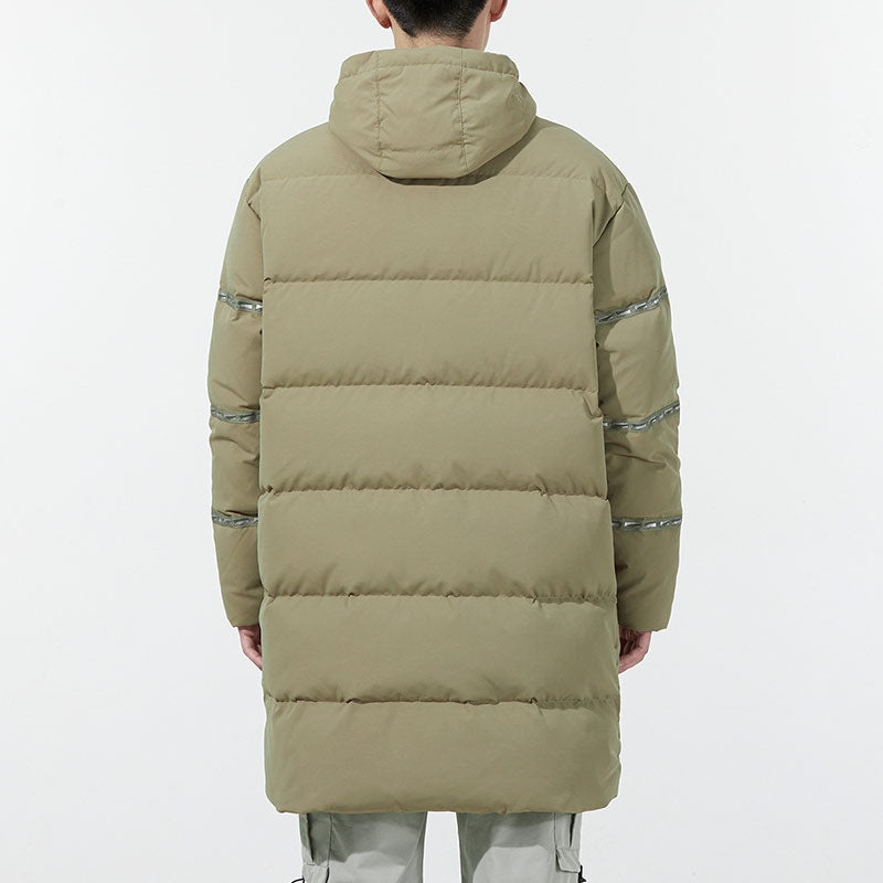 PUMA Classic Long Down Jacket 'Green' 846422-43 - 4