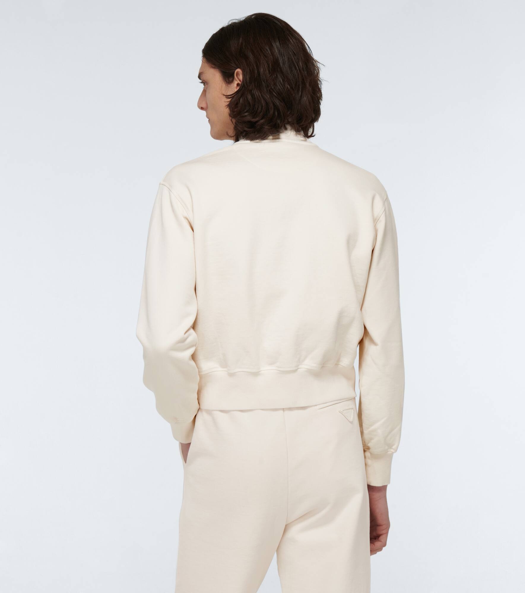 Garment-dyed cotton bomber jacket - 4