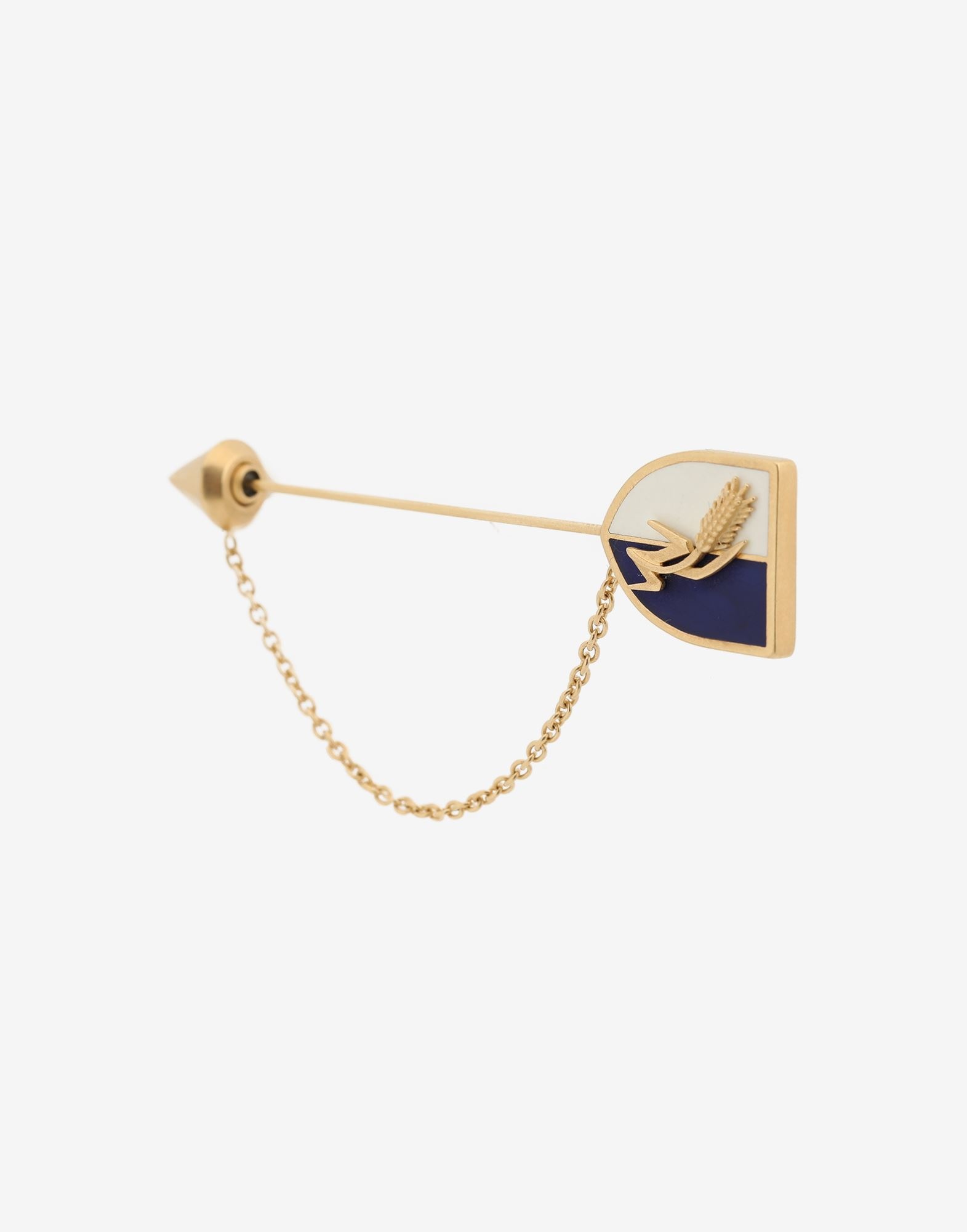 Craftsmanship enamel brooch - 2