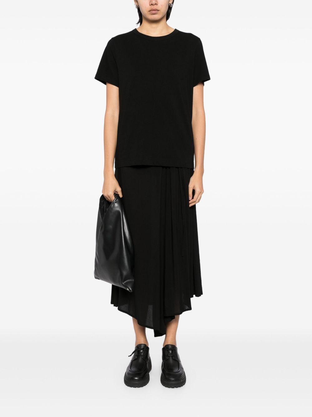 crew neck cotton T-shirt - 2
