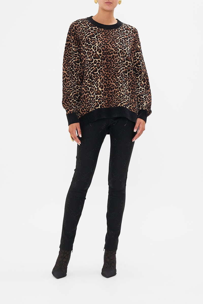 CAMILLA CREW NECK OVERSIZED KNIT outlook