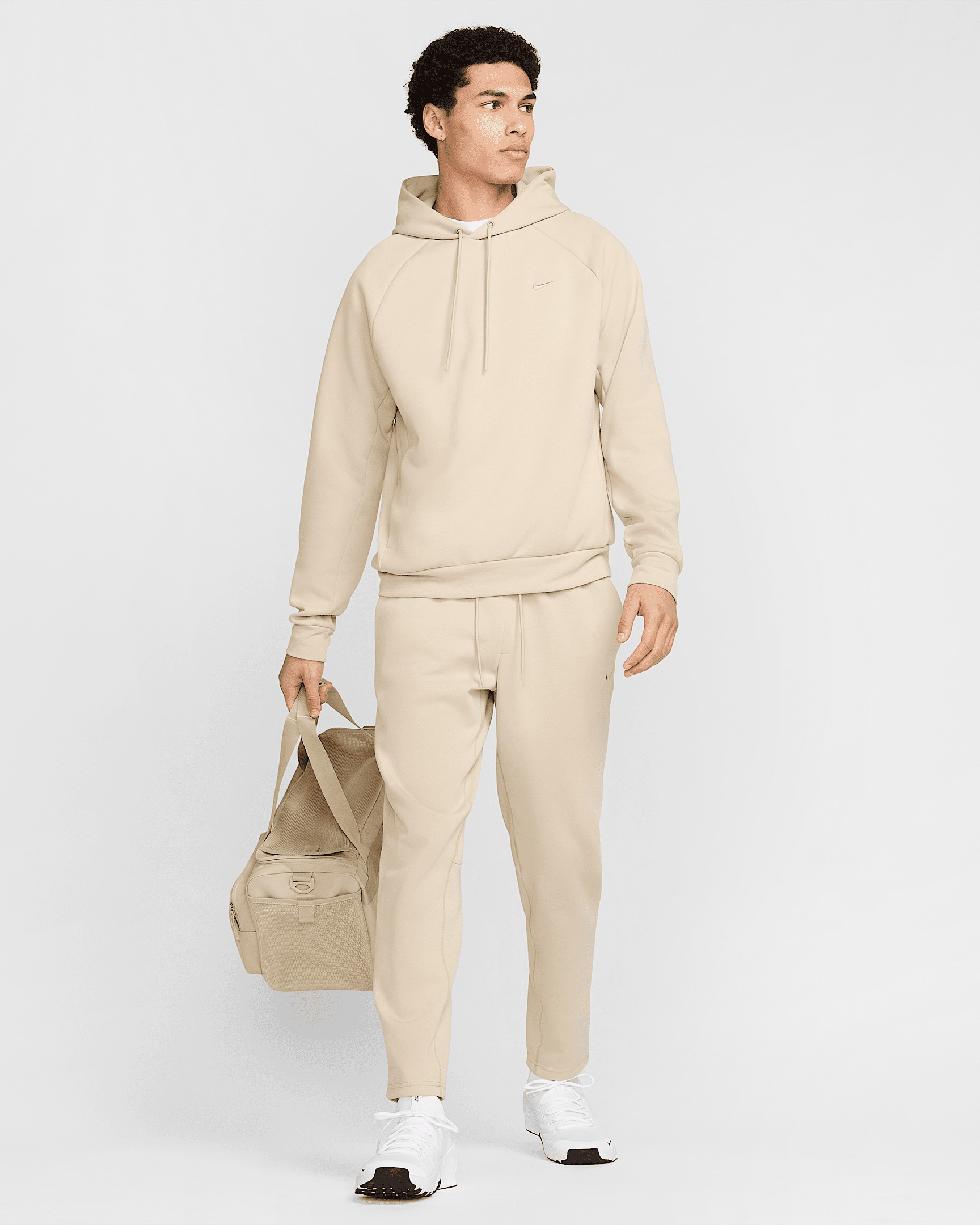 Nike Primary Fleece Men's Dri-FIT UV Pullover Performance Hoodie - 9