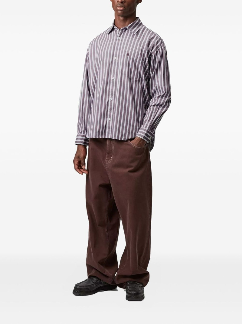 Carhartt Malden striped-pattern shirt outlook