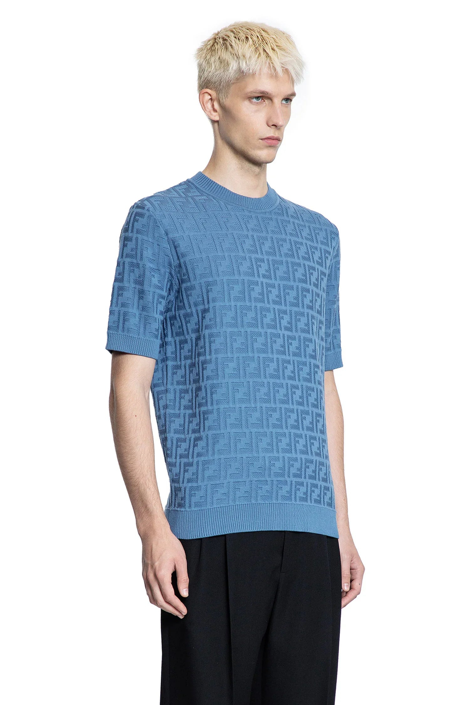 Ff-Cotton-Knit-T-Shirt - 2