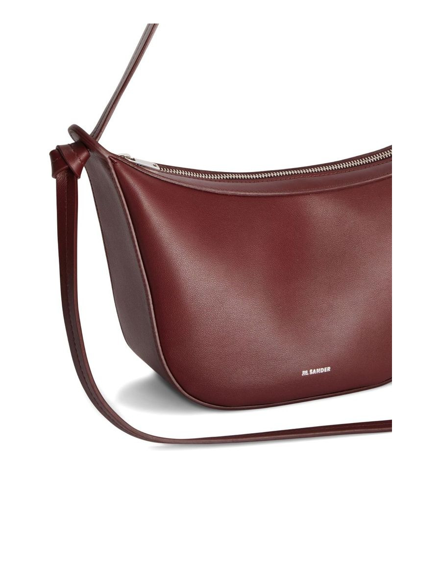 Small Knot Leather Crossbody Bag - 3