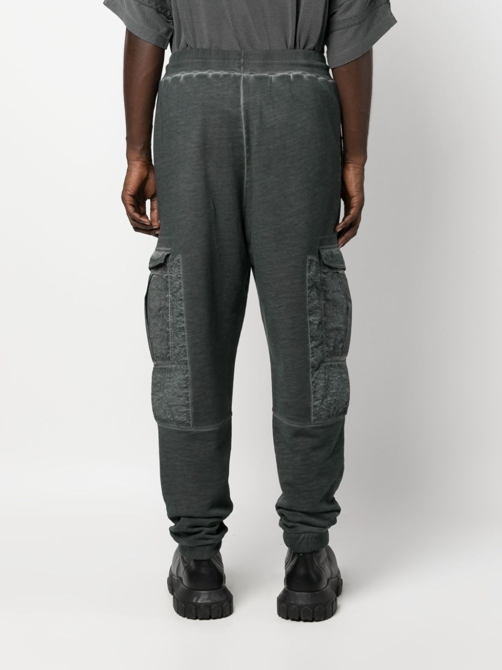 cotton cargo track pants - 4