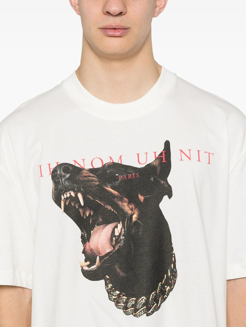 Dog-print T-shirt 4