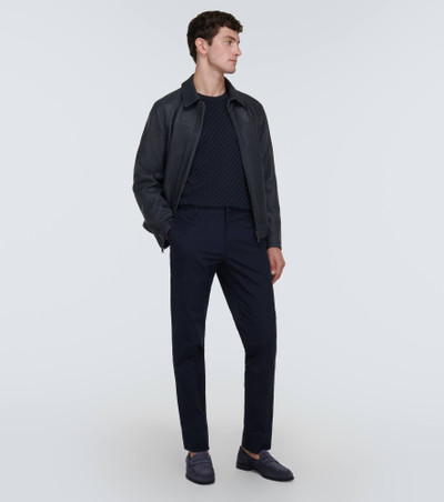 Brioni Cotton, silk, and cashmere sweater outlook