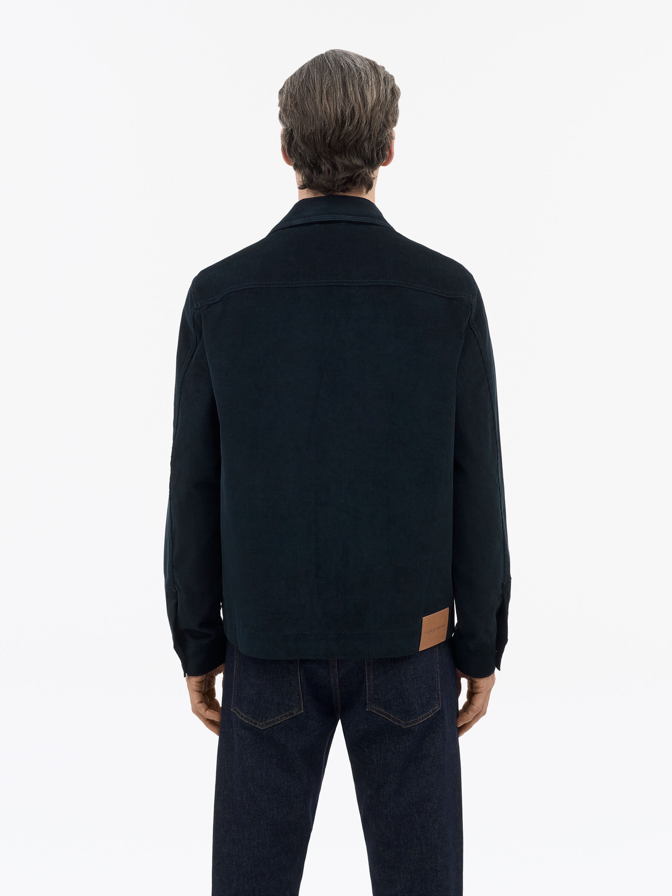 Slice Blue Corduroy Jacket - 2