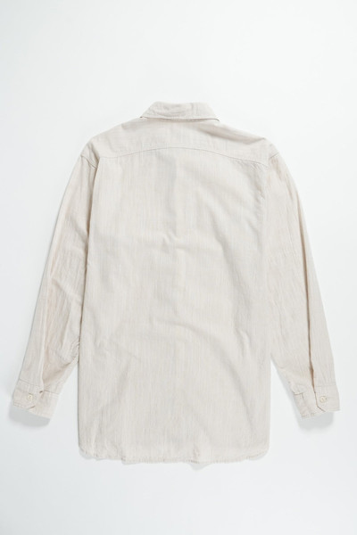 Engineered Garments Work Shirt - Beige Cotton Slub outlook