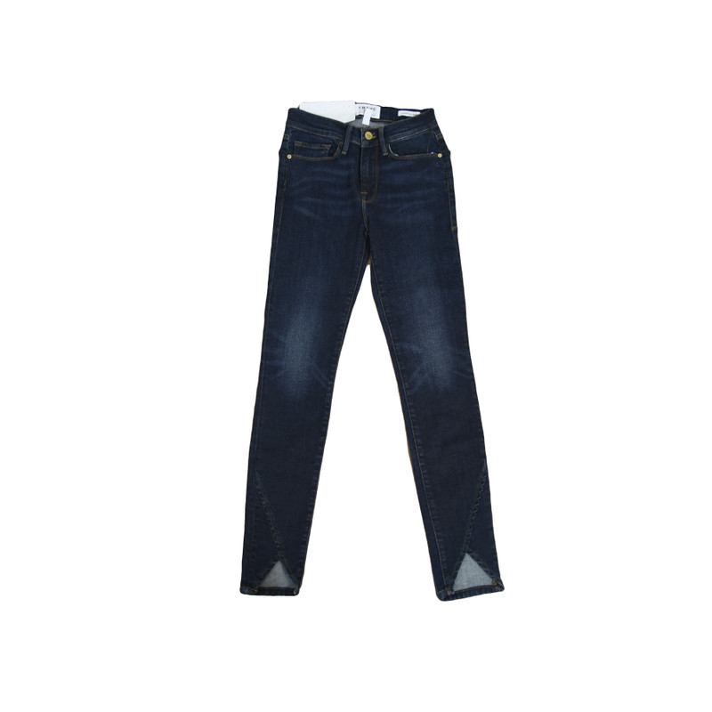Frame Mid Rise Skinny Fit Jeans Denim - 1
