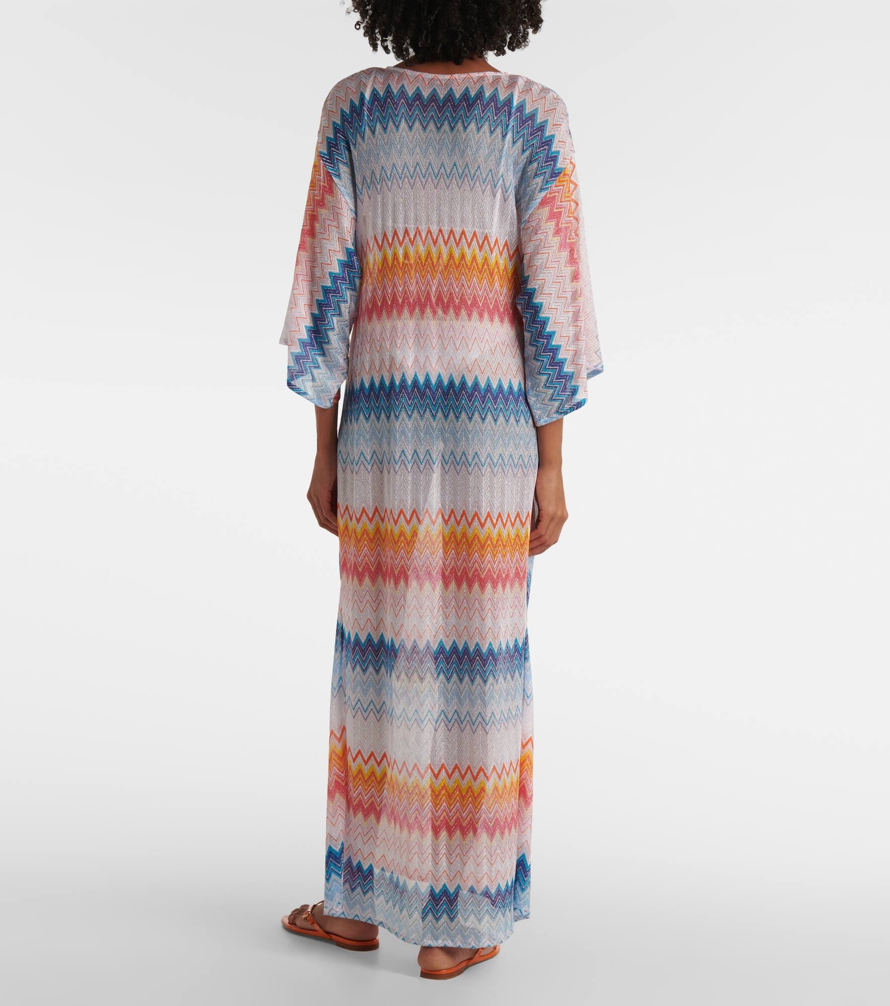 Ombré knitted beach cover-up - 3