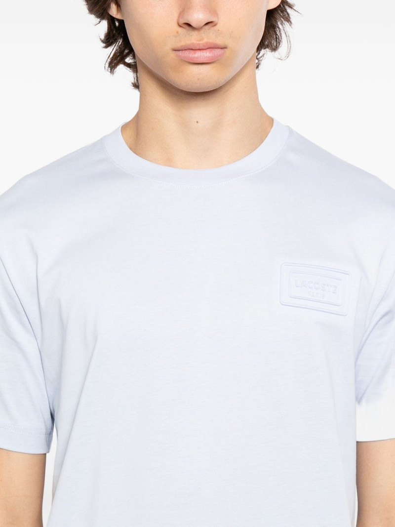 logo-embroidered T-shirt 5