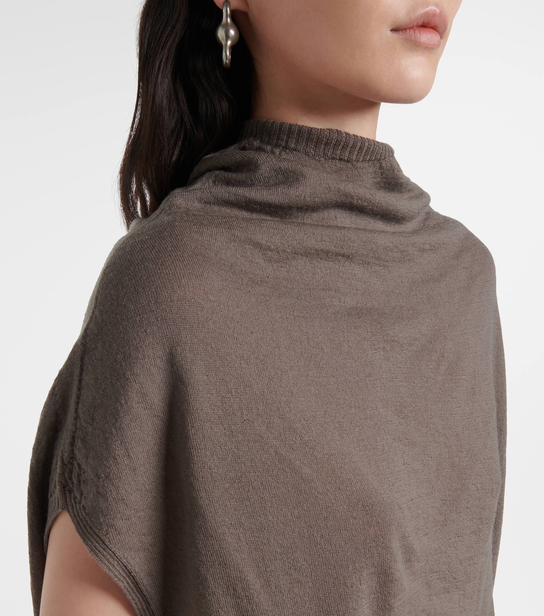 Wool turtleneck top - 4