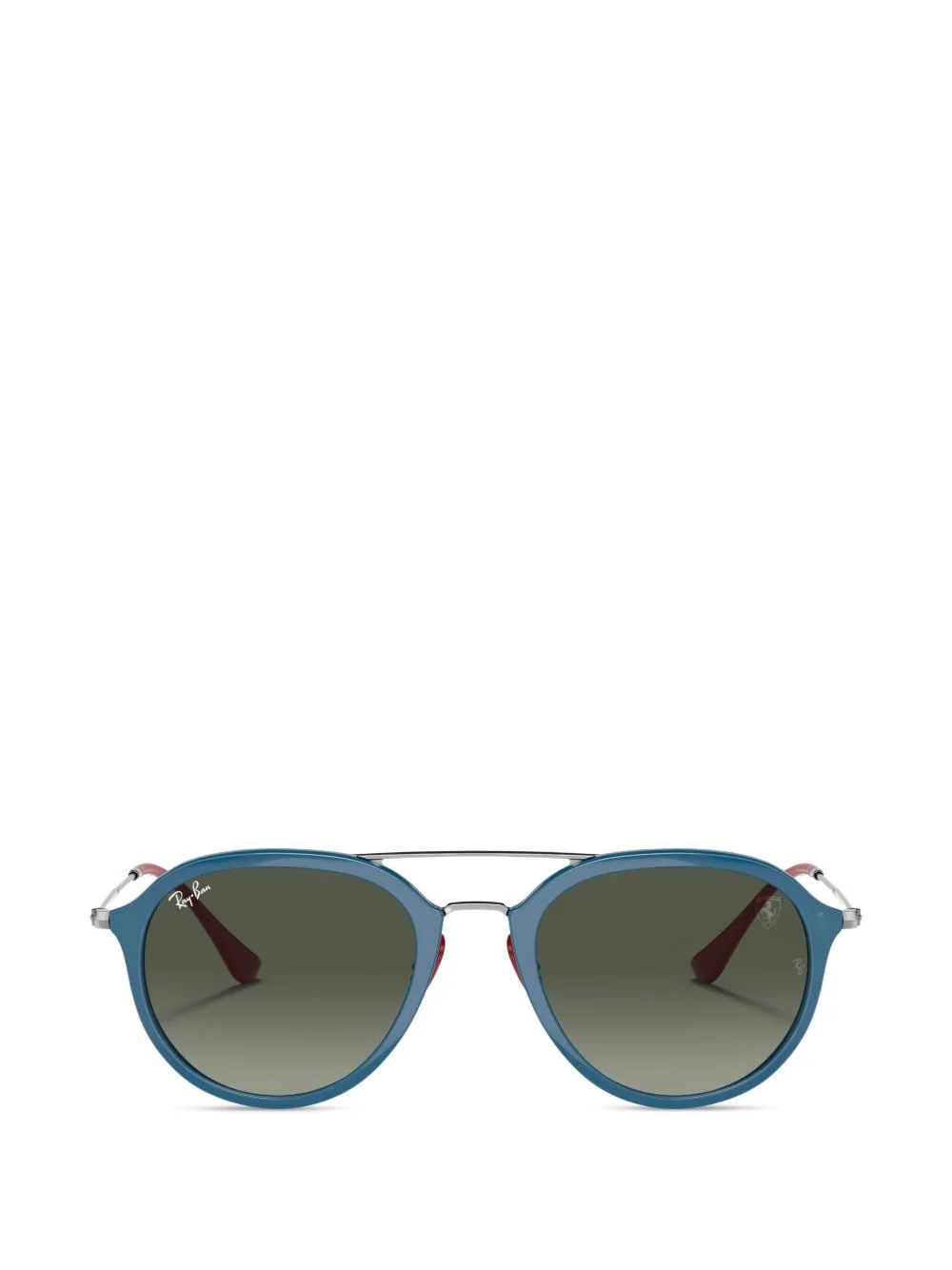 x Scuderia Ferrari round-frame sunglasses - 1